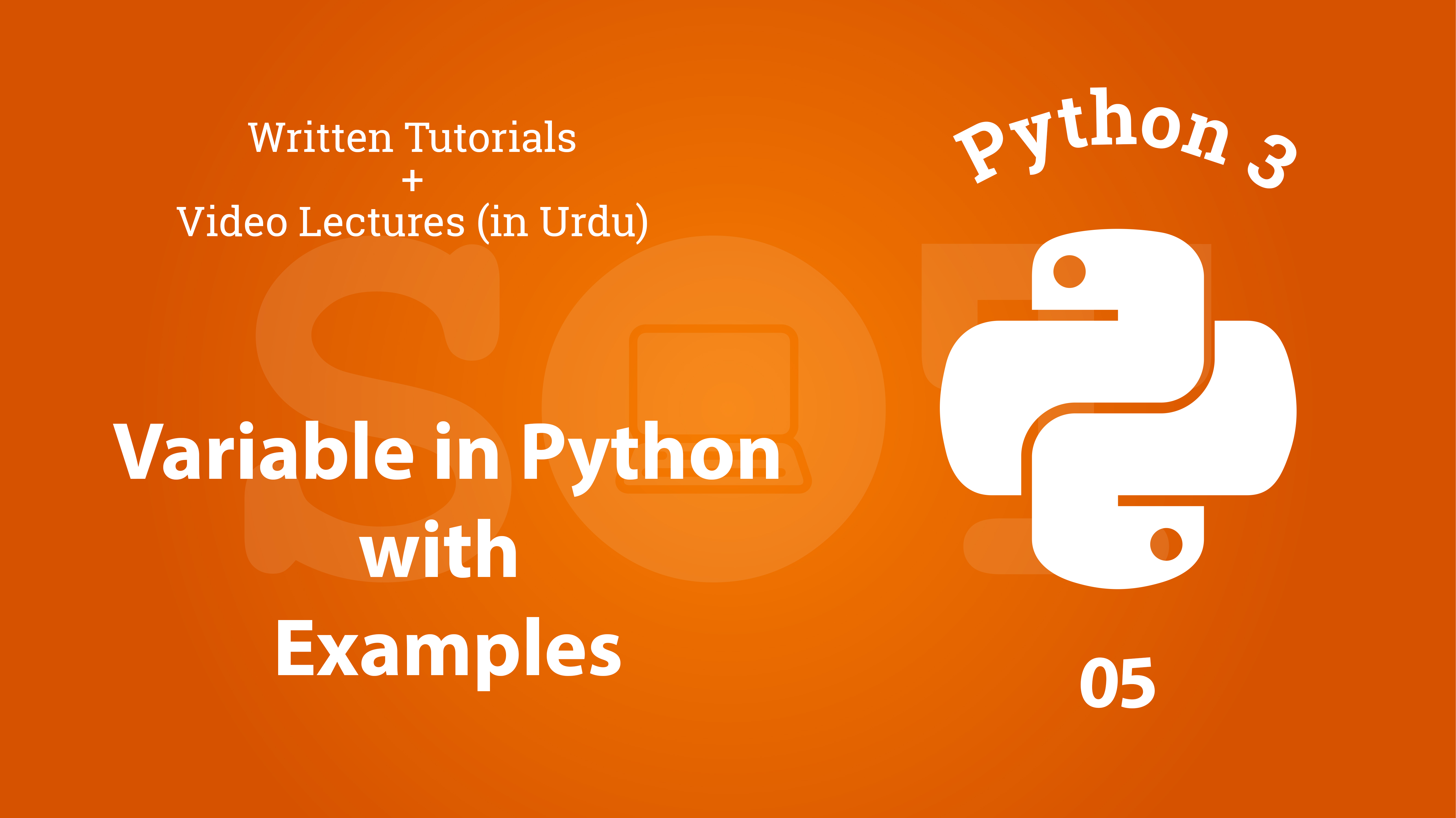 Python variables in Python Programming