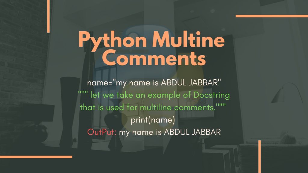Python print statement OR Python multiline comment