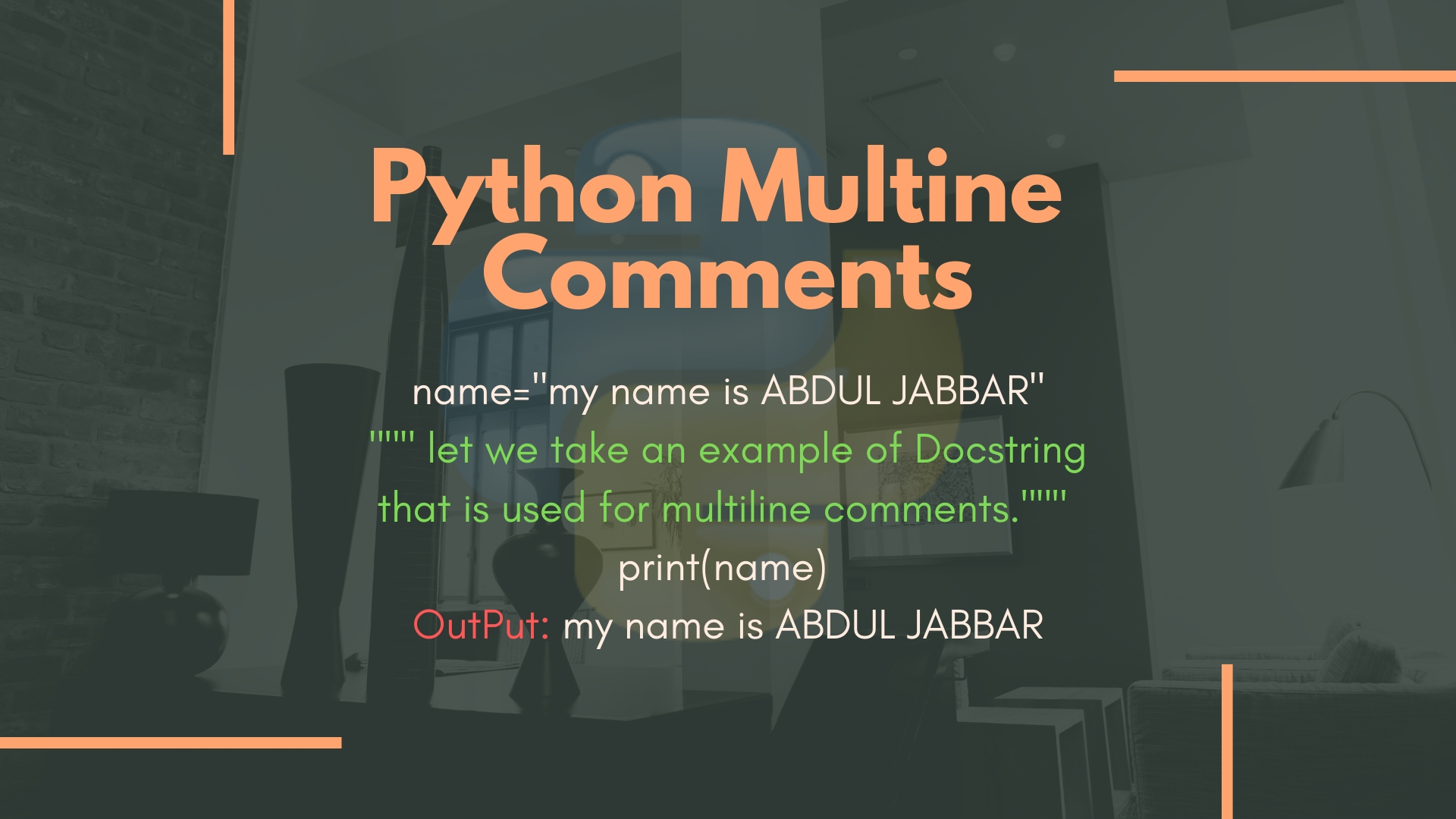 Python print statement | Python multiline comment in Python 3