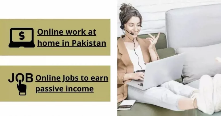 25 Online work at home in Pakistan without investment