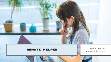 Remote helper Online Jobs for women at home