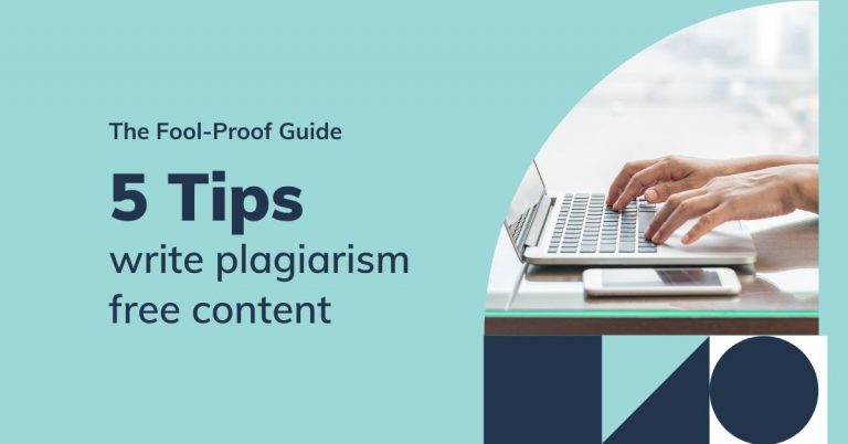 5 Tips to write plagiarism free content for your website