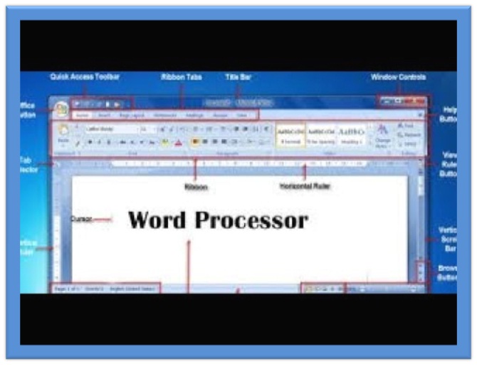 Word Processor Online data entry