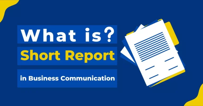 What is a Short Report in Business Communication?