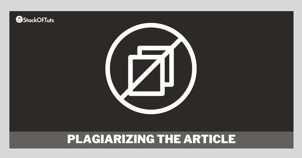 Plagiarizing-the-article