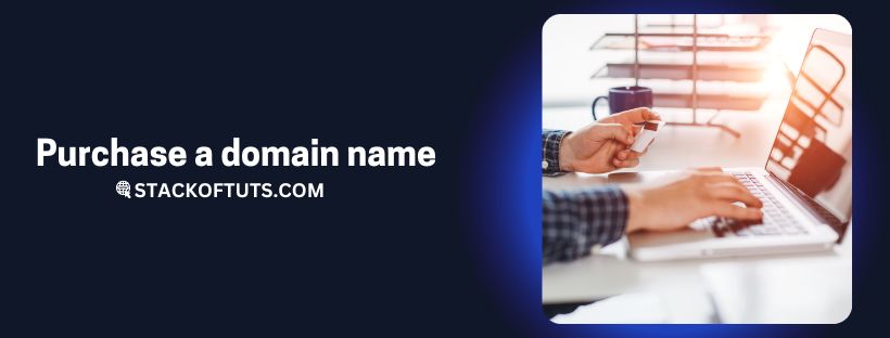 Purchase a domain name