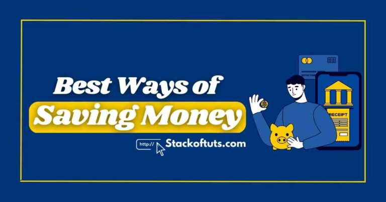 Best Ways of Saving Money