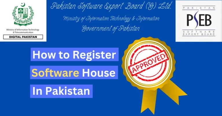 How to register a Software house in Pakistan?