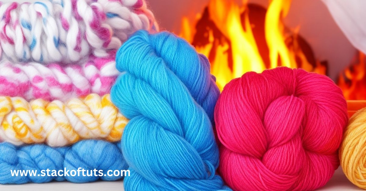 Flammability of Acrylic Yarn