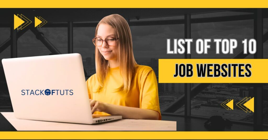 List of Top 10 best sites for startup jobs